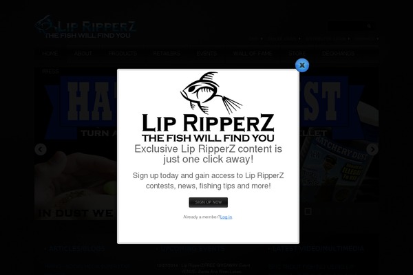 lipripperz.com site used Lipripperz
