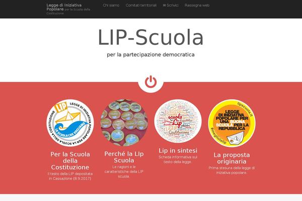 lipscuola.it site used Erzen