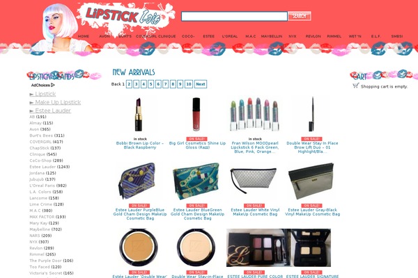 lipsticklois.com site used Lipstickloiswp