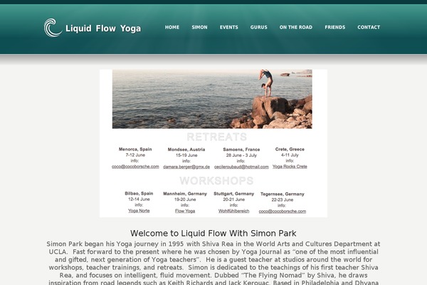 Karma theme site design template sample