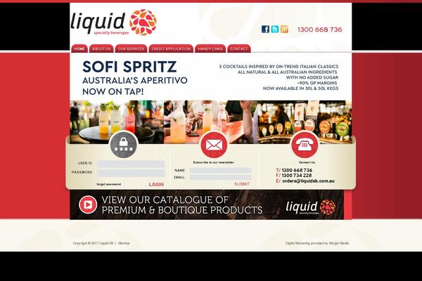 liquidsb.com.au site used Liquidsb
