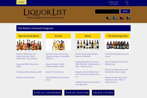 liquorlist.com site used Liquorlist