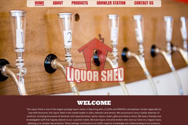 liquorshed.com site used Theme49402