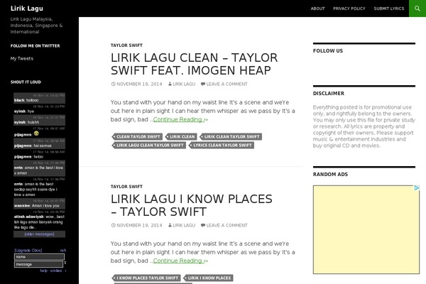 Newspaper Lite theme site design template sample