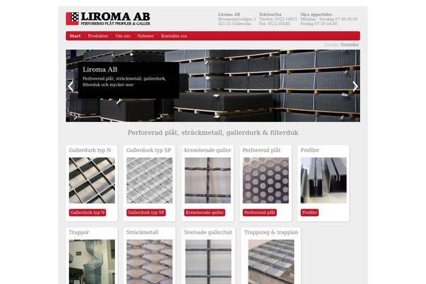 liroma.se site used Liroma