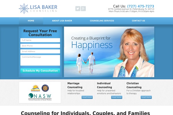 lisabakercounseling.com site used Lead-capture2