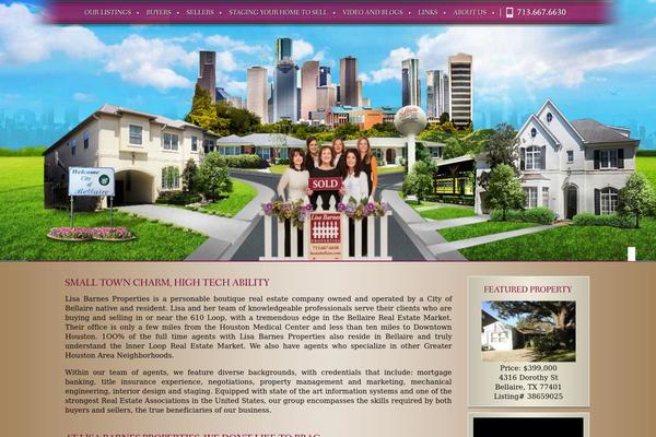 lisabarnesproperties.com site used Lisabarnesproperties