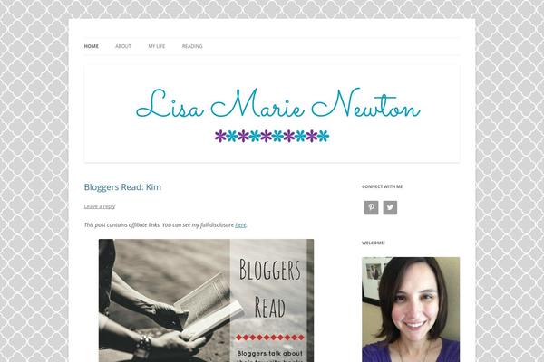 Twenty Twelve theme site design template sample