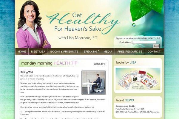 lisamorrone.com site used Lisamorrone