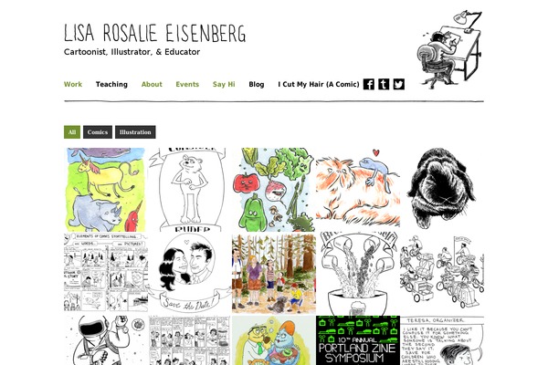 lisarosalieeisenberg.com site used Lisa