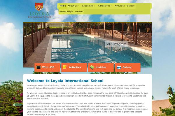 lisdoha.com site used Loyola