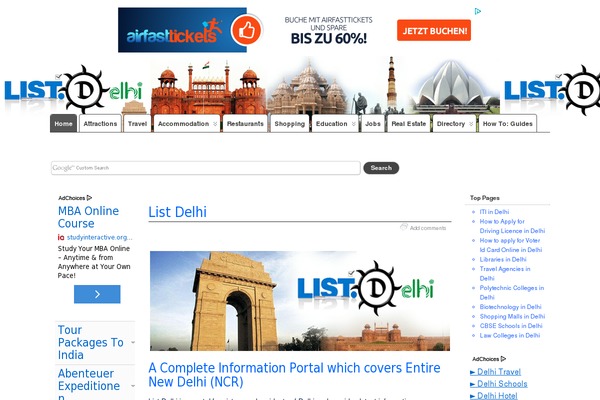 listdelhi.com site used Lz-charity-welfare