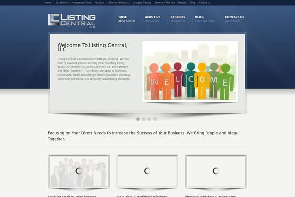 Karma theme site design template sample