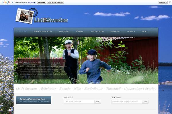 listitsweden.se site used Listitsweden.se