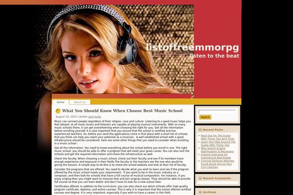 listoffreemmorpg.com site used Beauty_music