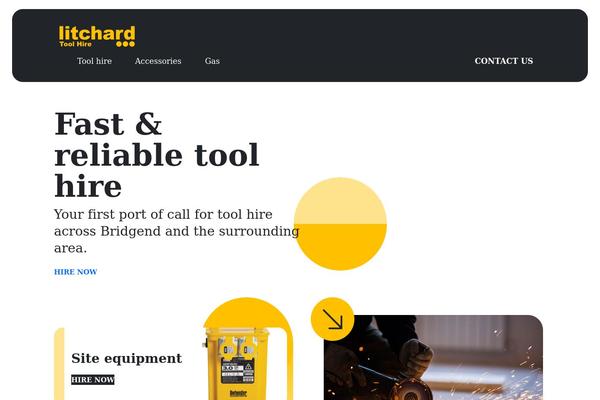 litchardtoolhire.wales site used Litchard-tool-hire