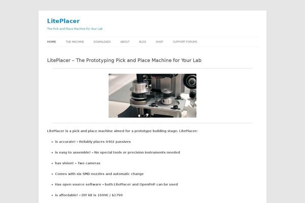 Site using MailChimp for WordPress plugin