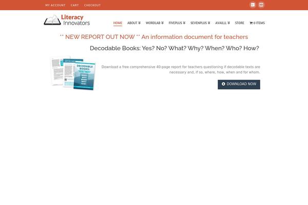 literacyinnovators.co.nz site used Xchild