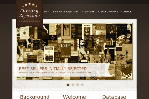literaryrejections.com site used Nisarg