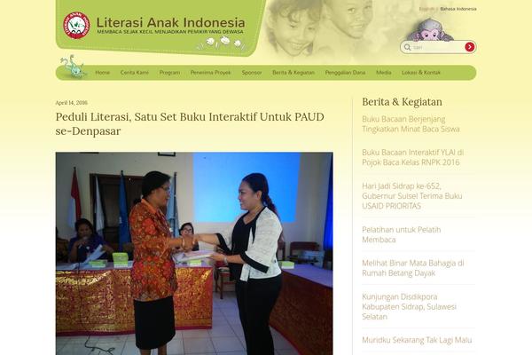 literasi.org site used Literasi