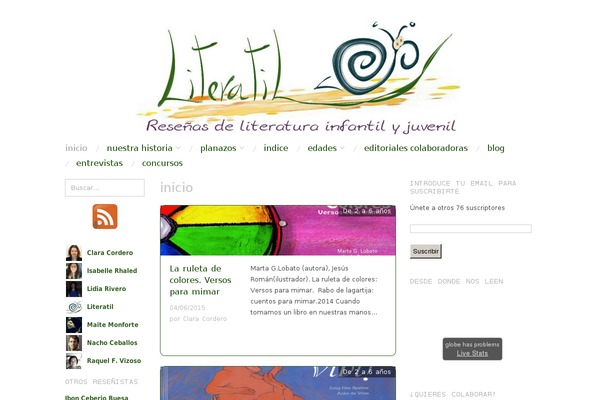 literatil.com site used Oxygen-literatil