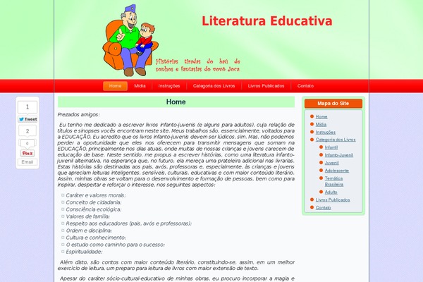 literaturaeducativa.com.br site used Literaturaeducativa