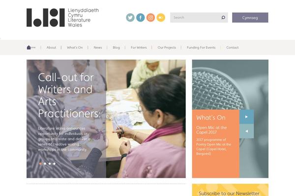 literaturewales.org site used Literaturewalesorg