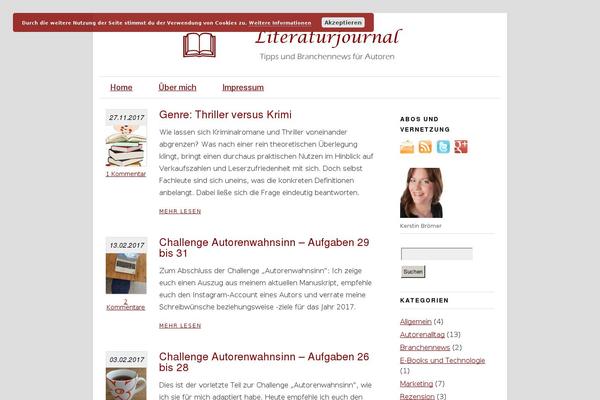 literaturjournal.de site used Linen pro Child