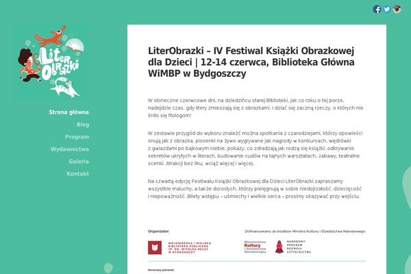 literobrazki.pl site used Björk