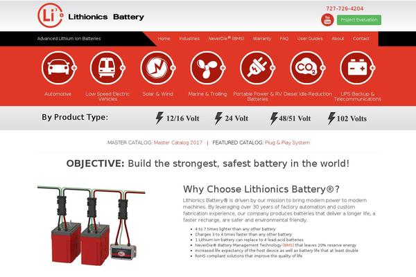 lithionicsbattery.com site used Lithionics