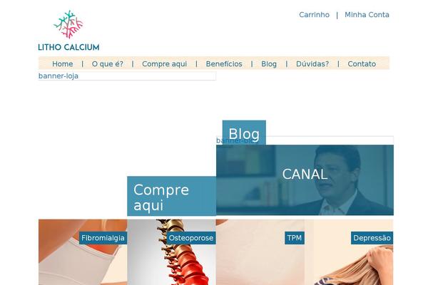 lithocalcium.com.br site used Lithotheme