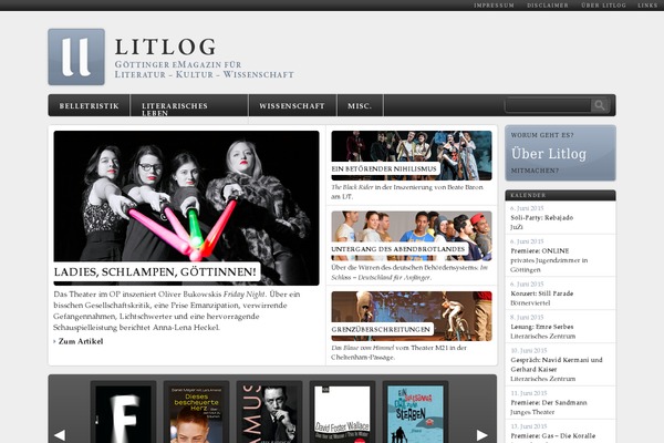 litlog.de site used Litlog