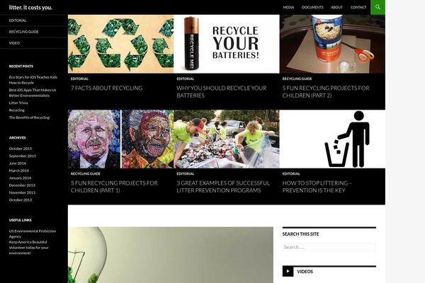 Magazine Pro theme site design template sample