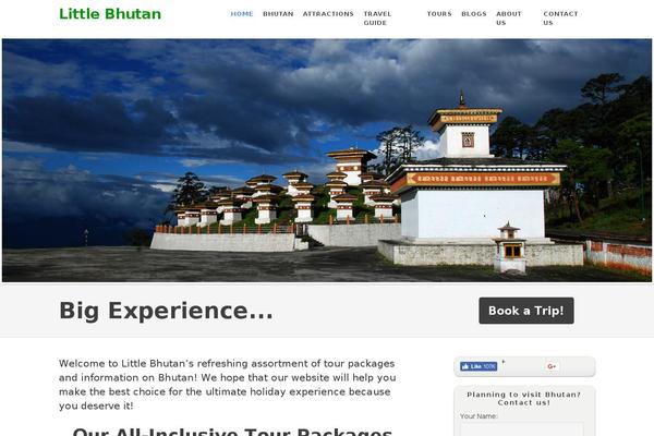 TravelTour theme site design template sample