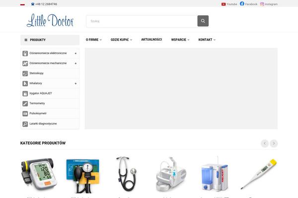 littledoctor.pl site used ShopVolly