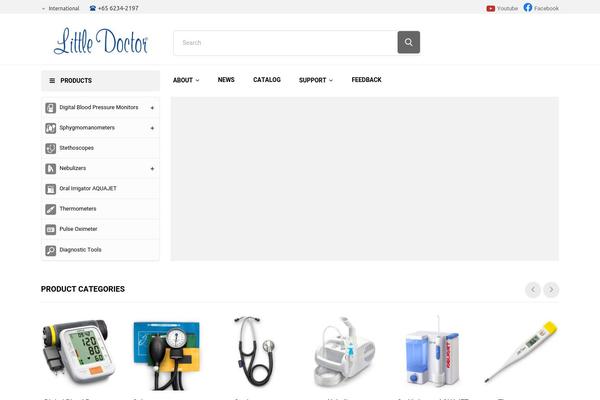 littledoctor.sg site used ShopVolly