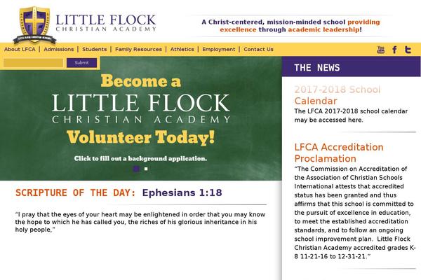 littleflockchristianacademy.com site used Littleflock