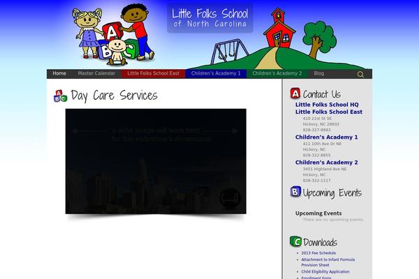 littlefolksschoolofnc.com site used Twentythirteenchild