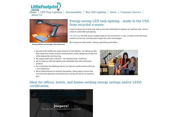 littlefootprintlighting.com site used Lfl
