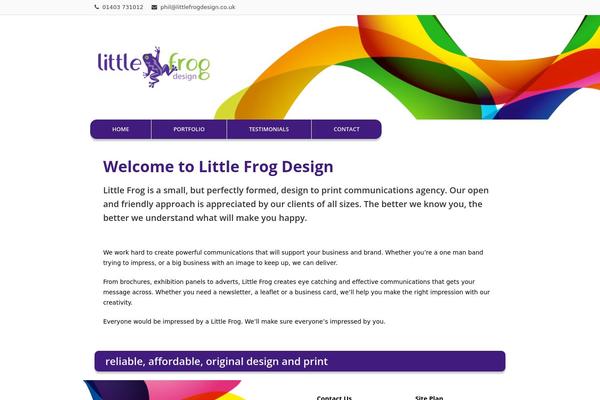 Richer theme site design template sample