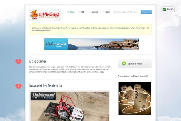 littlegags.com site used Lolzine
