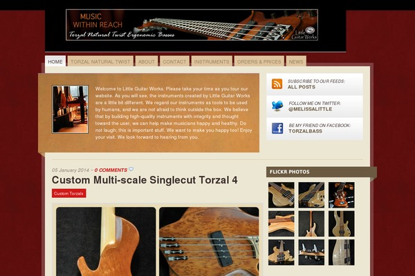 Mainstream theme site design template sample