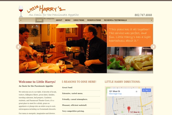 littleharrys.com site used Restaurant_original