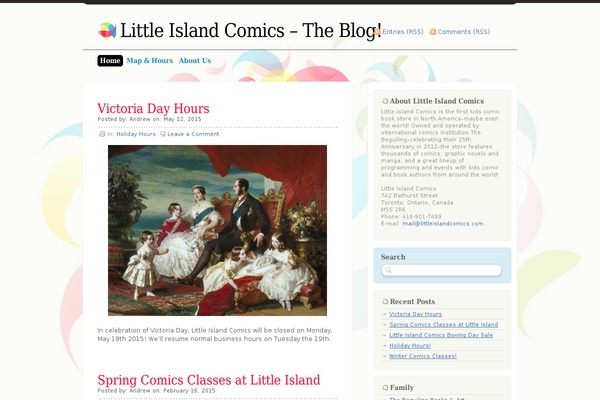 littleislandcomics.com site used Albeo