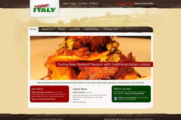 littleitaly.co.nz site used Littleitaly