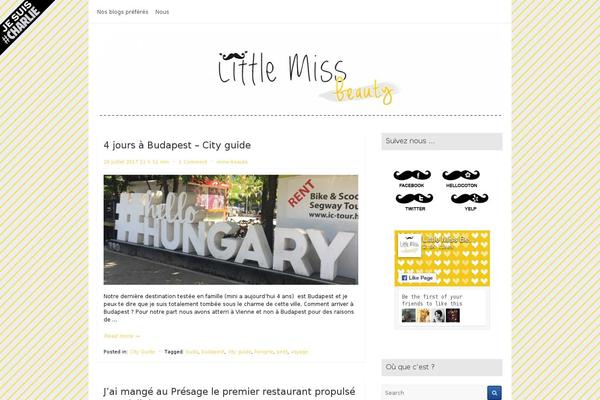 littlemissbeauty.fr site used Galaxy