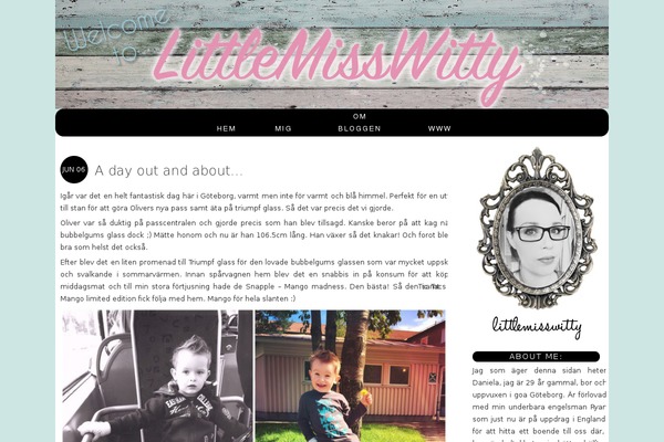 littlemisswitty.com site used Rebekahtheme