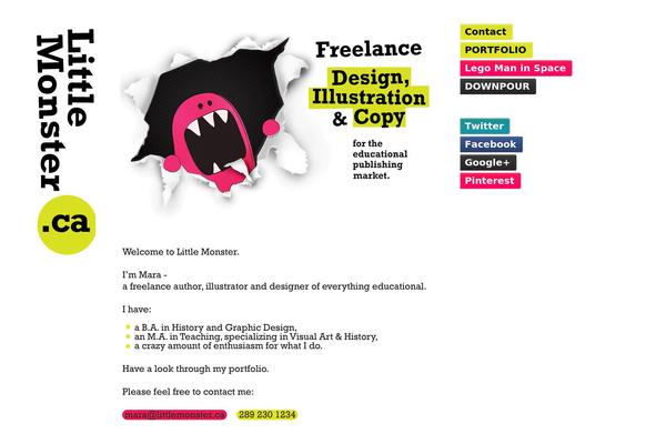 Blocco theme site design template sample
