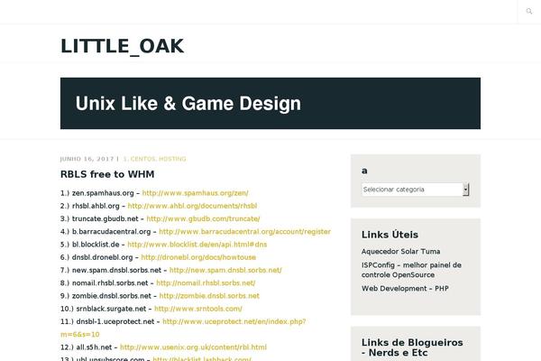 littleoak.wordpress.com site used Microsoft