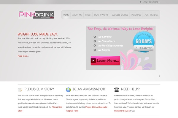 littlepinkdrink.com site used Kassyopea.1.3.3